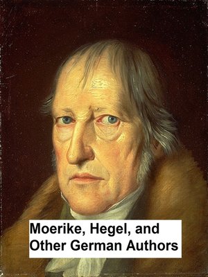 cover image of Moerike, Hegel, and Other German Authors